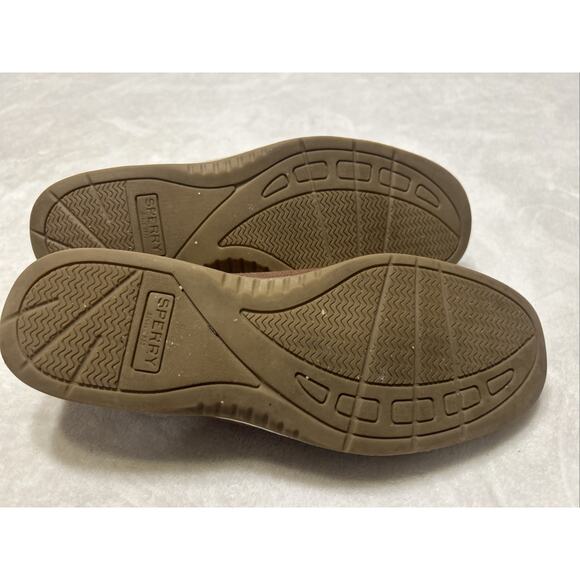 Sperry Top Sider Boat Shoes Women’s 8.5 M Angelfish Brown Leather Casual 9102138 - Picture 8 of 9